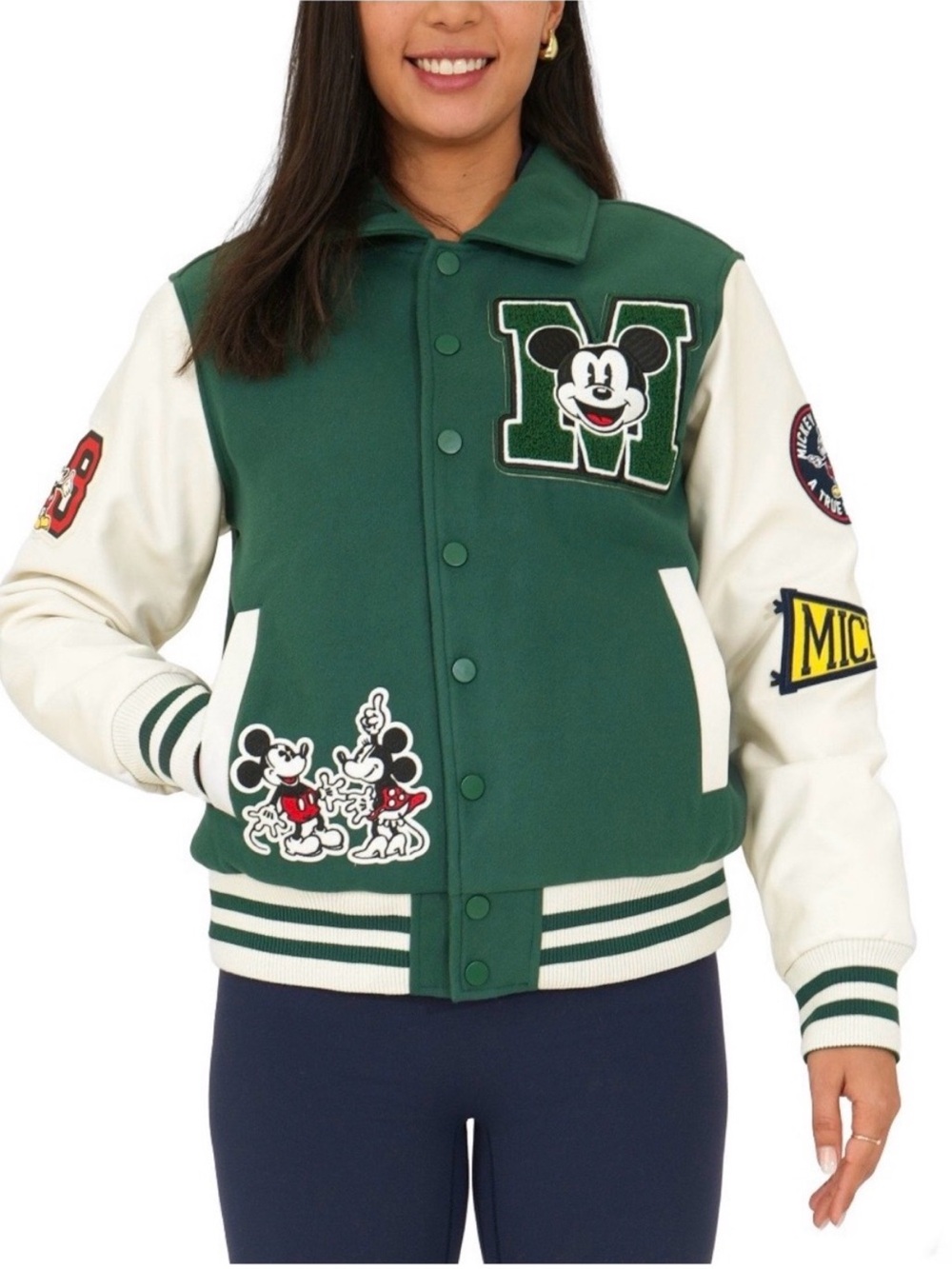 DISNEY Mickey & Friends *LIMITED EDITION”Varsity Jacket UNISEX
